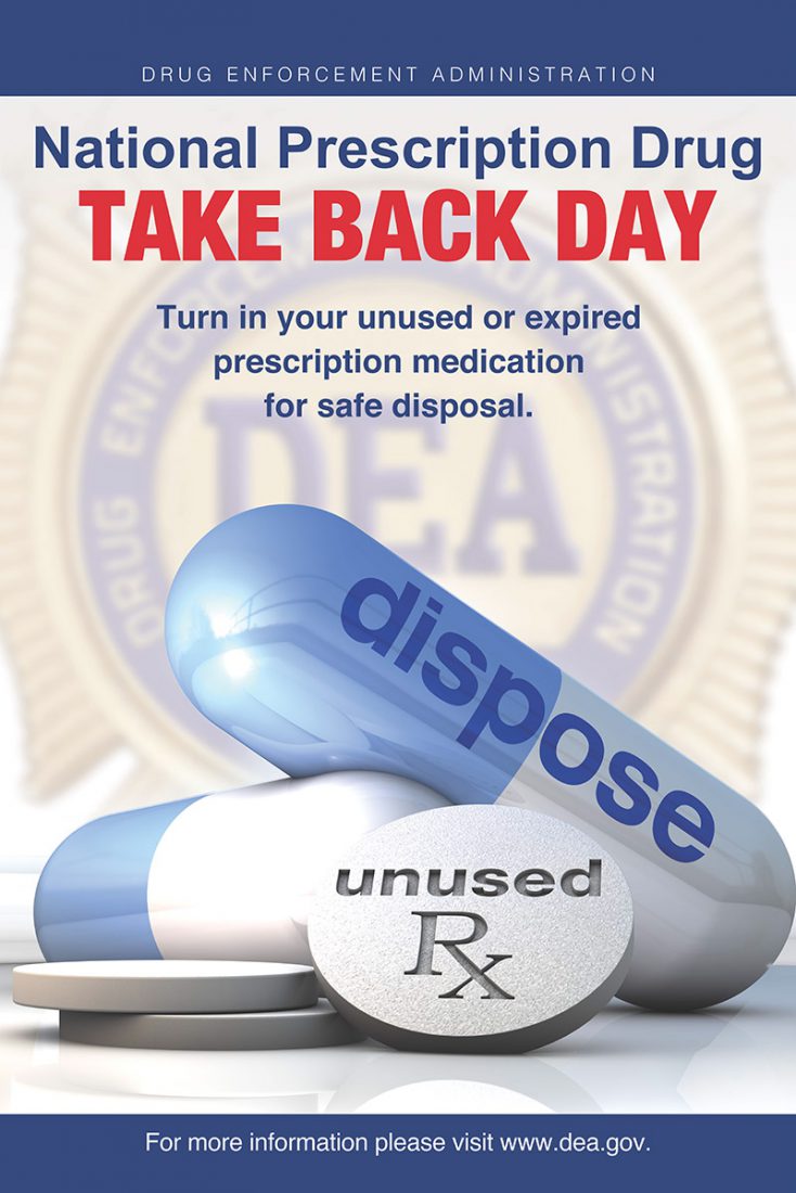 DEA National Rx Take Back Day - Louisiana Department of Veterans Affairs